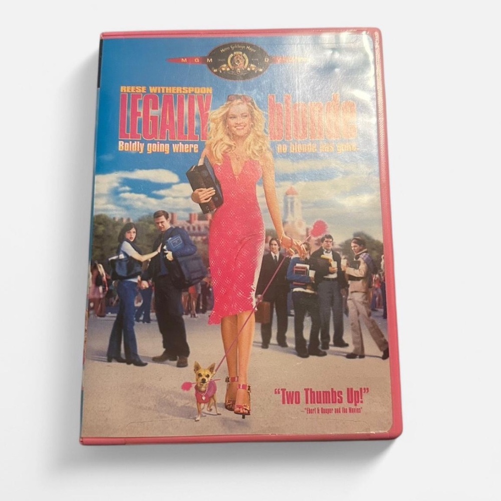 Legally Blonde DVD with Pink Cover